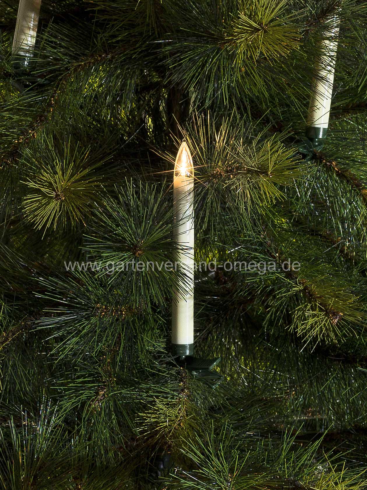 Kabellose Lichterketten für Weihnachtsbaumbeleuchtung
