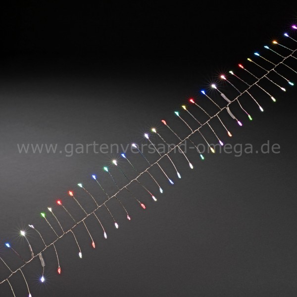 Micro LEDLichterkette Firecracker RGBFarbwechsel Lichterkette mit