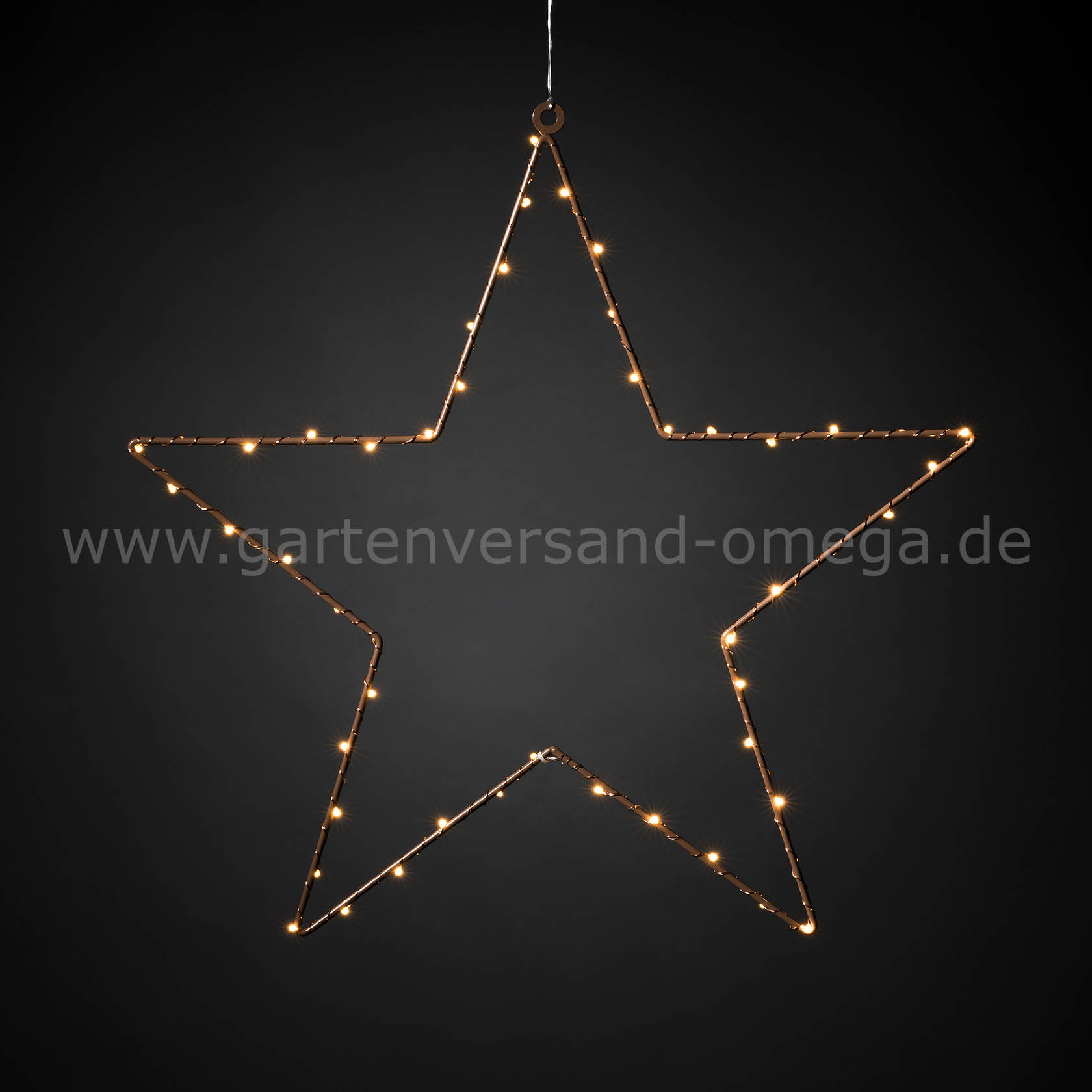 LED Metallstern hängend - Metallsilhouette mit LED, Weihnachtsstern, zum aus Adventsstern, Weihnachtsdeko Metallstern Stern, Weihnachtsdeko Deko-Weihnachtsstern Weihnachtsbeleuchtung, Metall, aufhängen